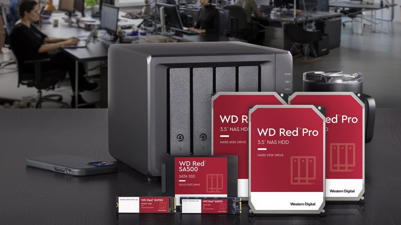 WD Red SN700: NVMe-SSDs sollen lahmen NAS-HDDs Beine machen