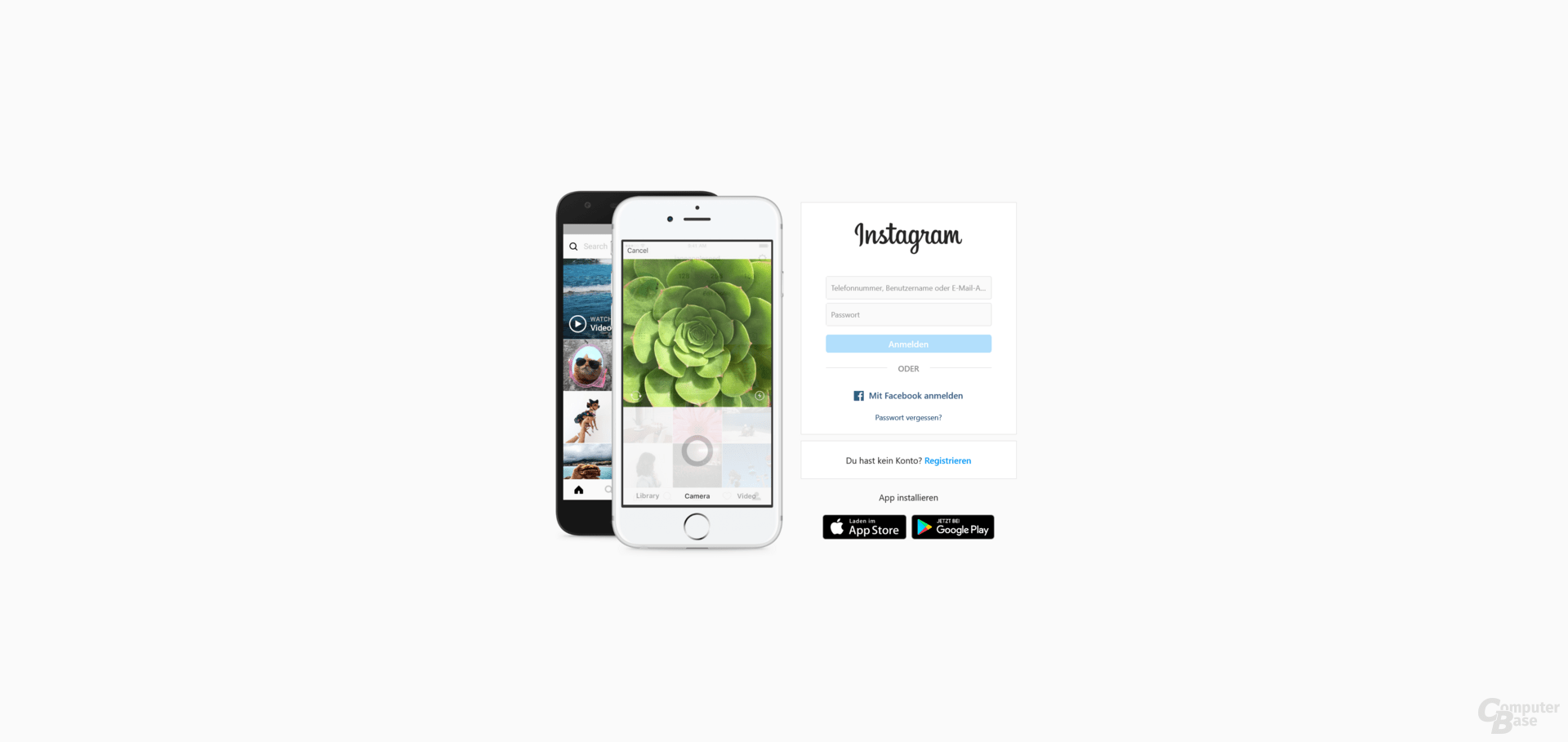 Instagram ist wieder online erreichbar