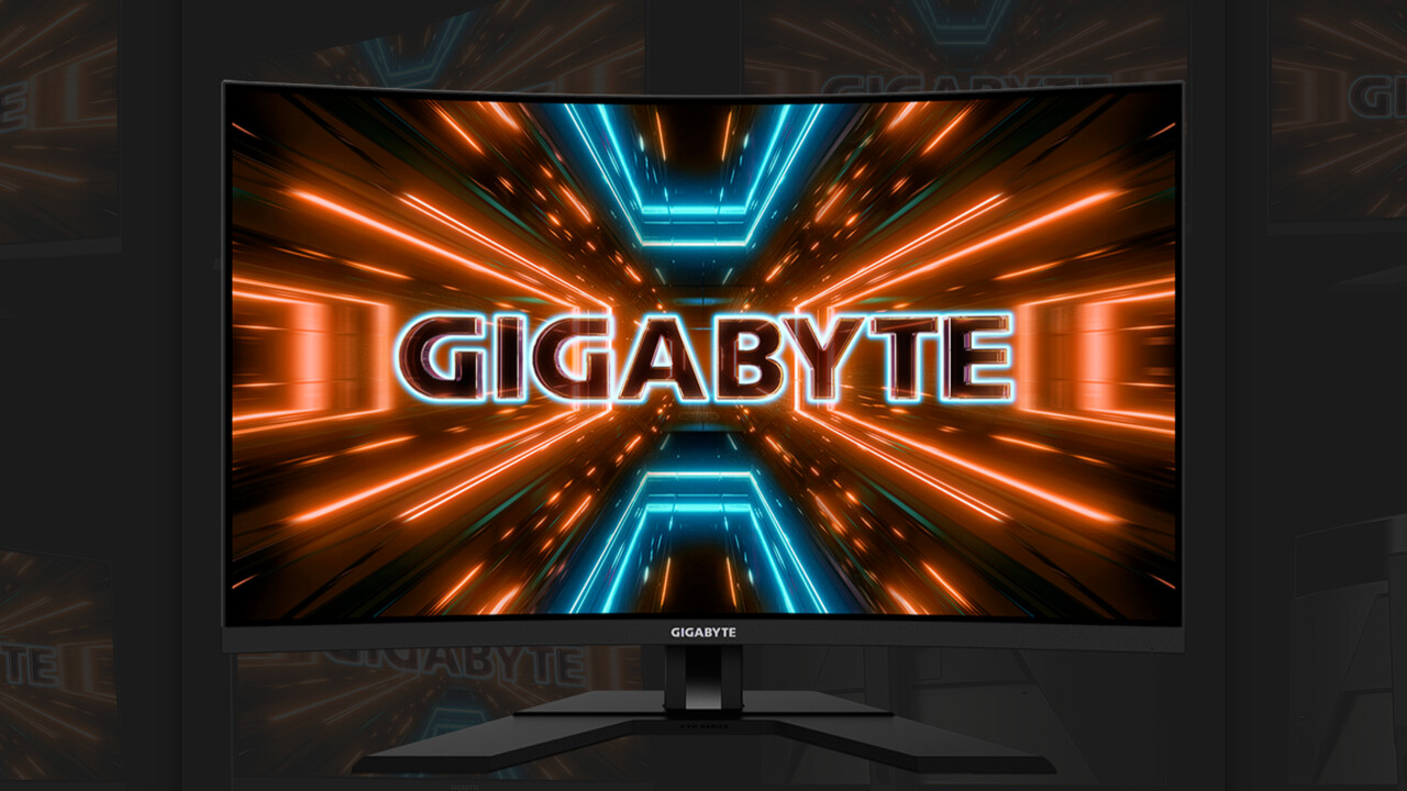 Gaming-Monitor: Gigabyte bringt M32QC mit WQHD, 170 Hz und Curved VA