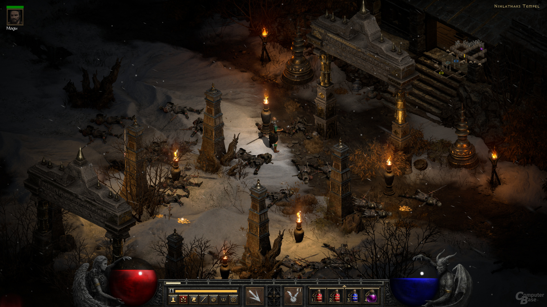 Diablo II mit Resurrected-Grafik