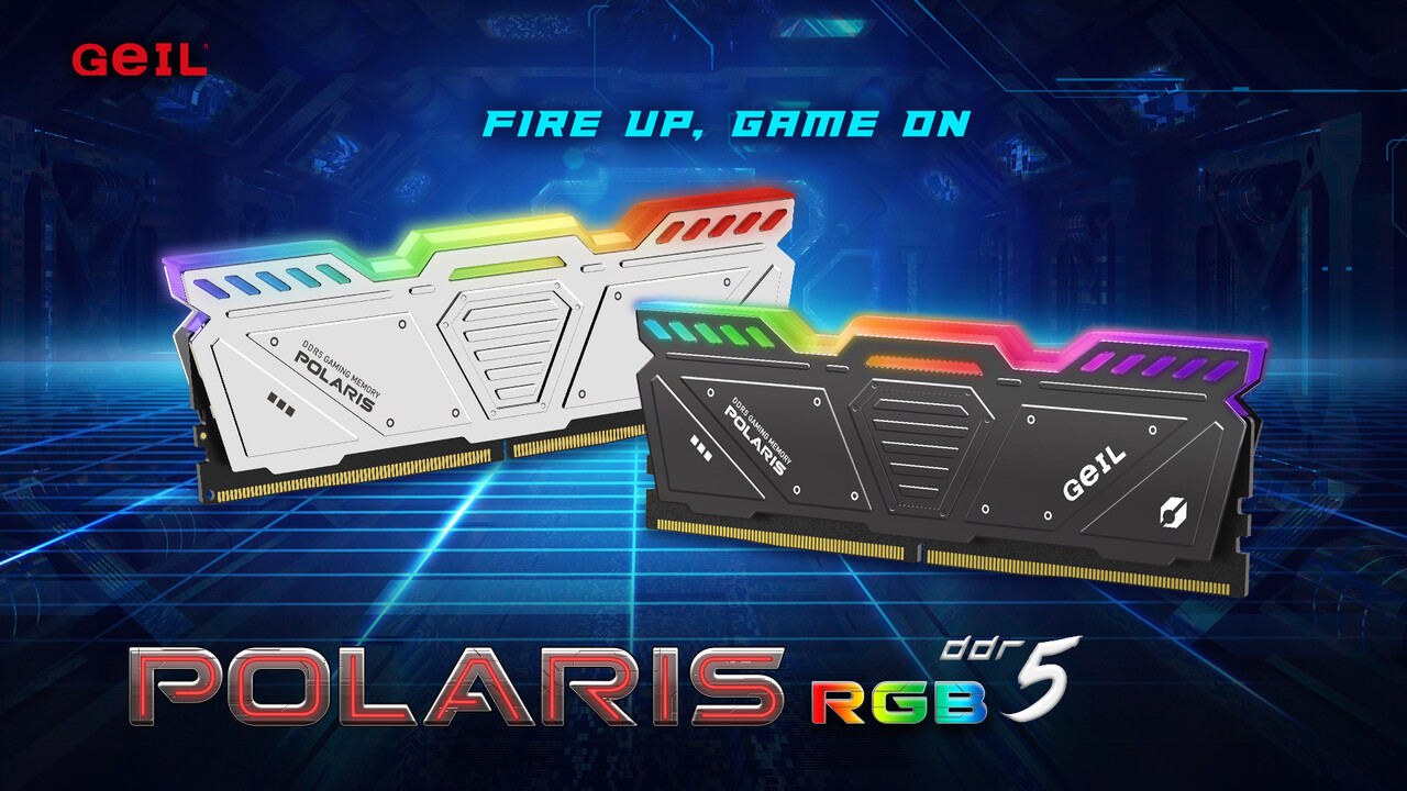 GeIL Polaris RGB: Speicherkits mit bis zu 32 GB und DDR5-5600 veröffentlicht