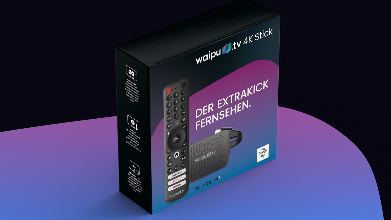 waipu.tv 4K Stick: 170 TV-Sender sowie 20.000 Filme und Serien für 12,99  Euro - ComputerBase