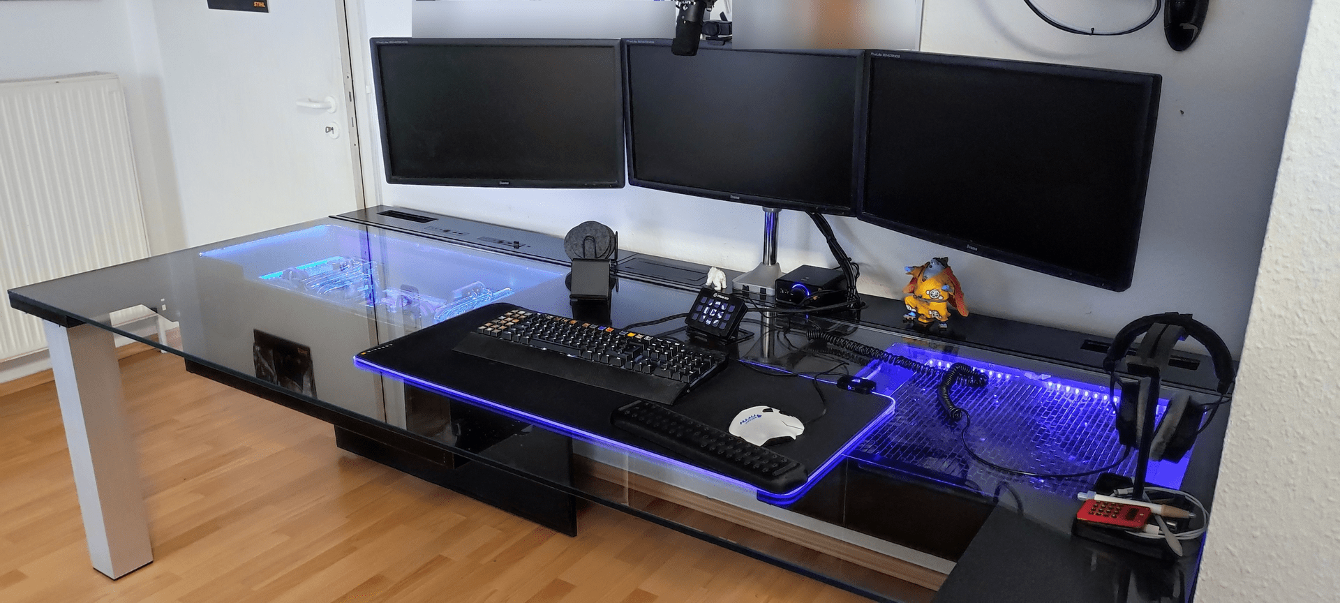 Projekt – Watercooled Desk-2X-PC