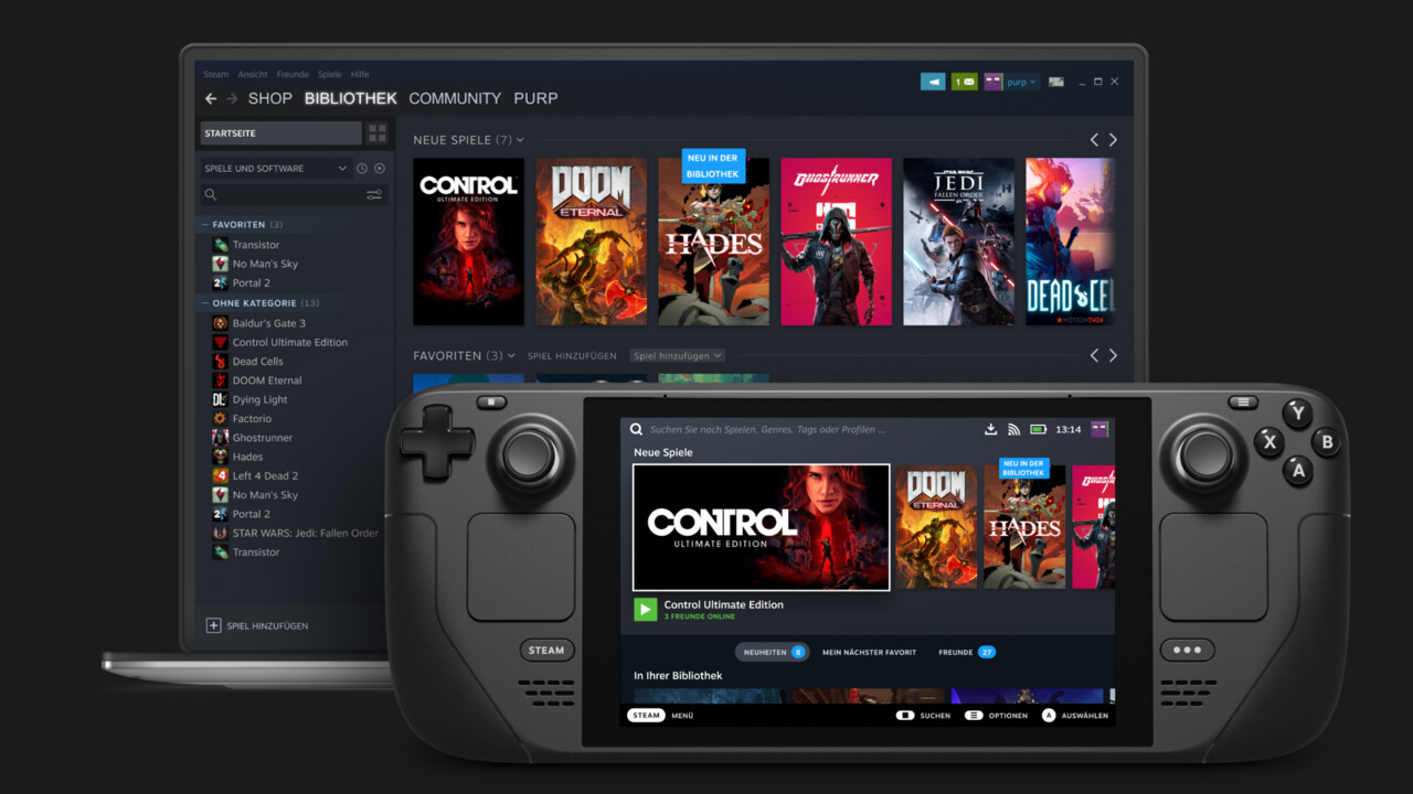 Steam Deck Verified: Valve prüft Spiele auf Handheld-Kompatibilität