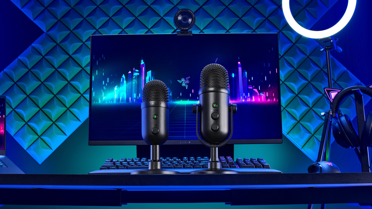 Razer Seiren V2 Pro / V2 X: Zwei neue Mikrofone für Profis und Einsteiger