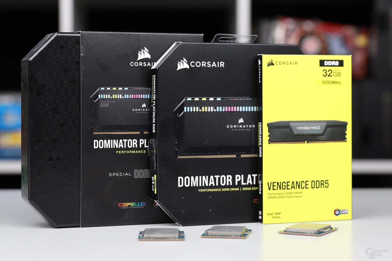 Corsair schickte DDR5 aus drei verschiedenen Serien