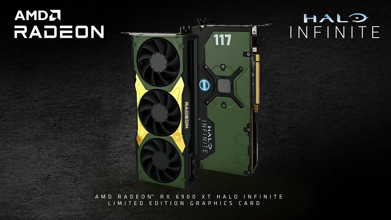 AMD Radeon RX 6900 XT: Halo Infinite Limited Edition zelebriert Partnerschaft