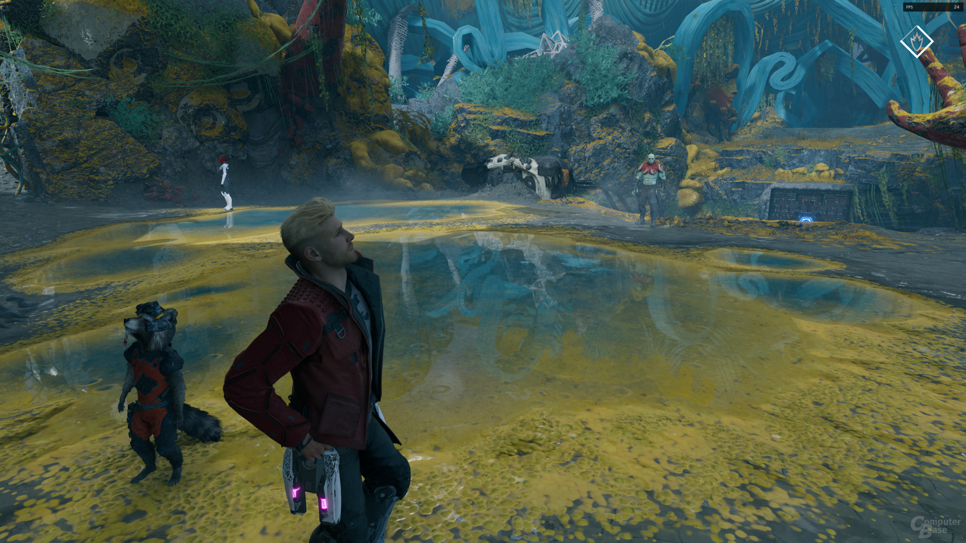 Raytracing Ultra + transparente Reflexionen