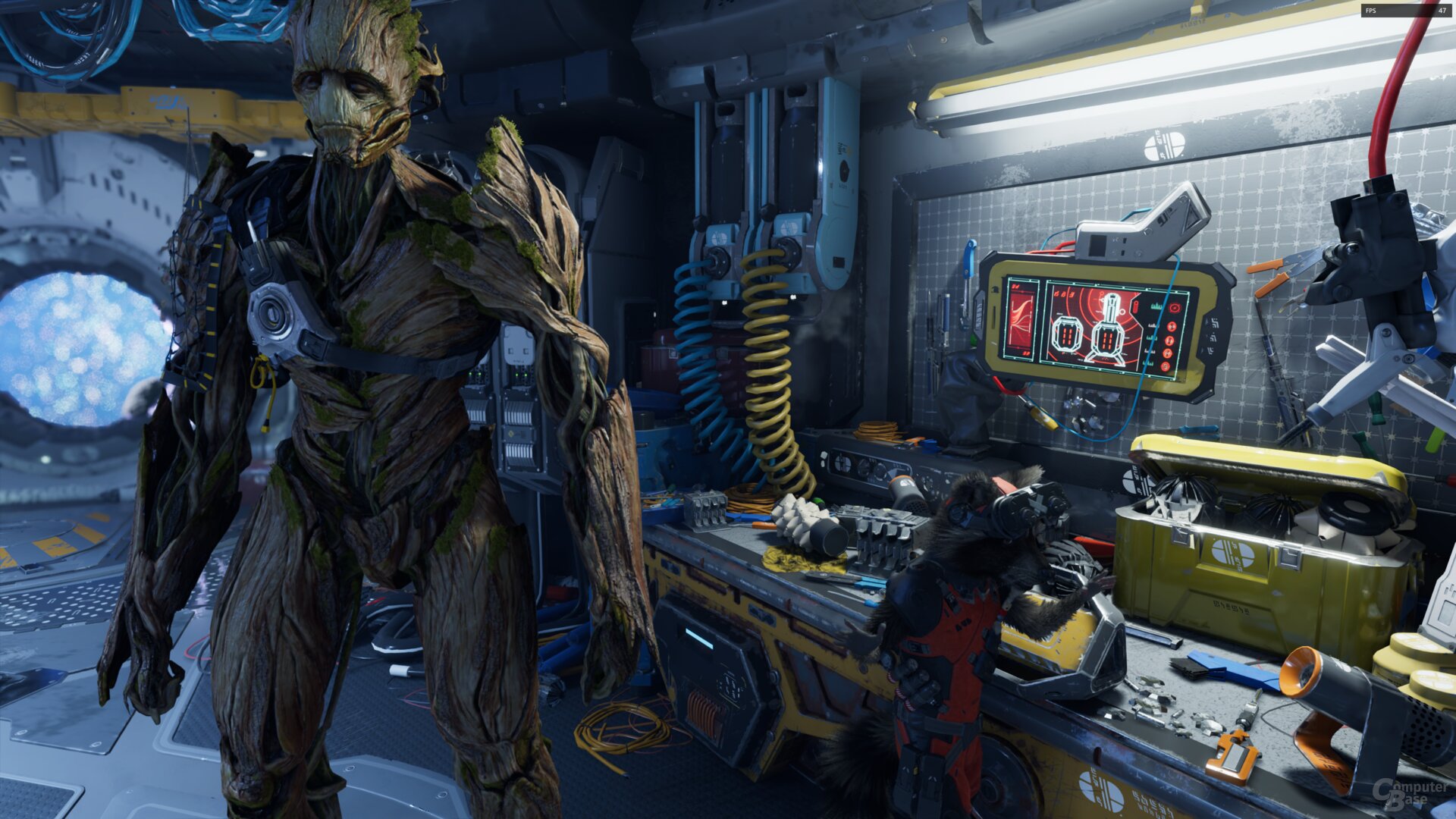Marvel's Guardians of the Galaxy im Technik-Test