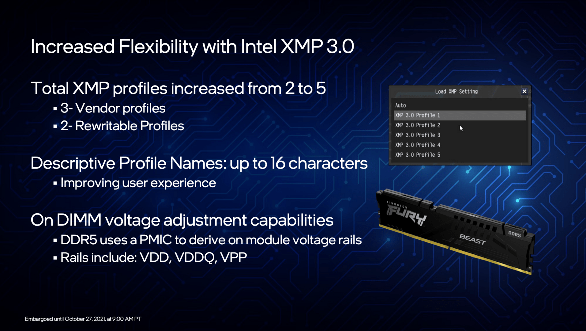 XMP 3.0 für DDR5