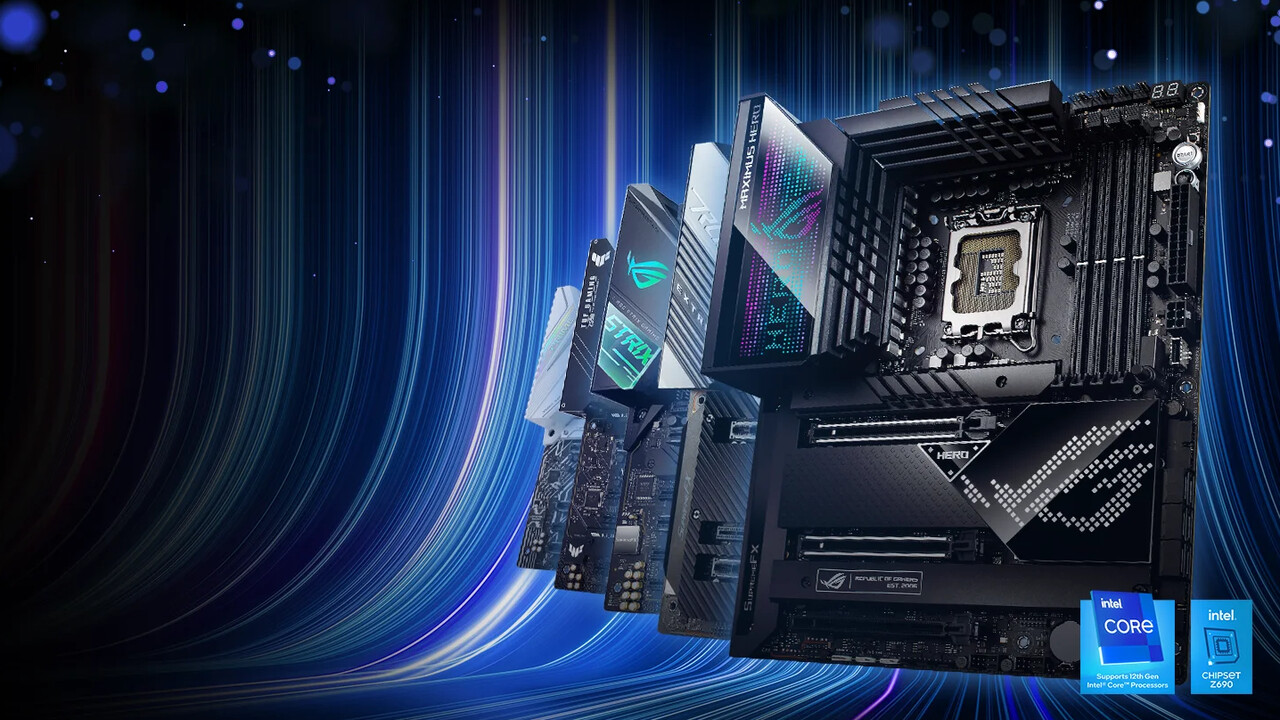 Intel Core i-12000: Z690-Platinen von Asus kosten 218 bis 1.947 Euro