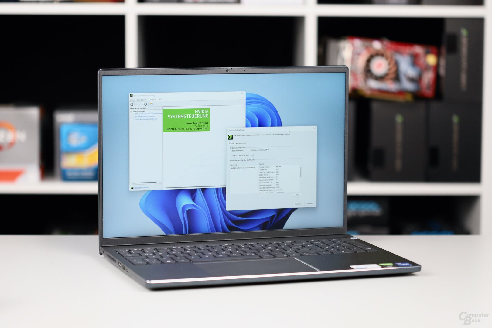 Das Dell Inspiron 16 Plus (7610) mit GeForce RTX 3050 Laptop GPU