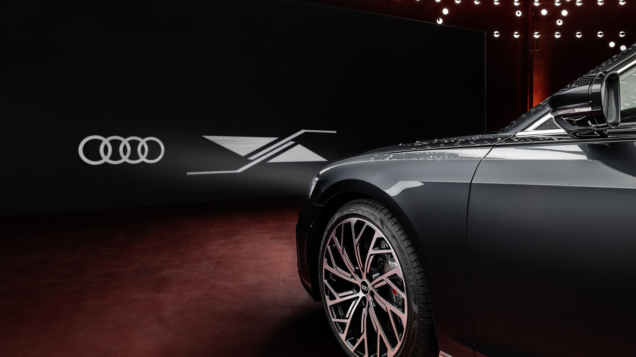 Audi: Neuer A8 projiziert Lichtpixel und nutzt OLED-Heckleuchten