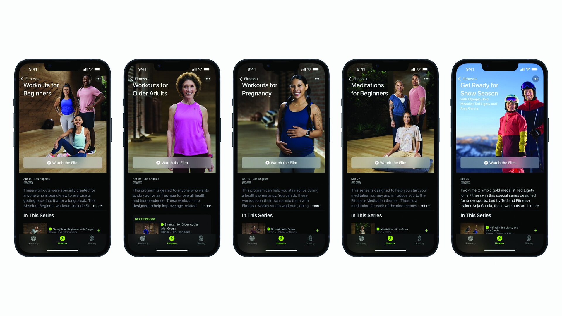 Apple Fitness+ Trainings-Programme