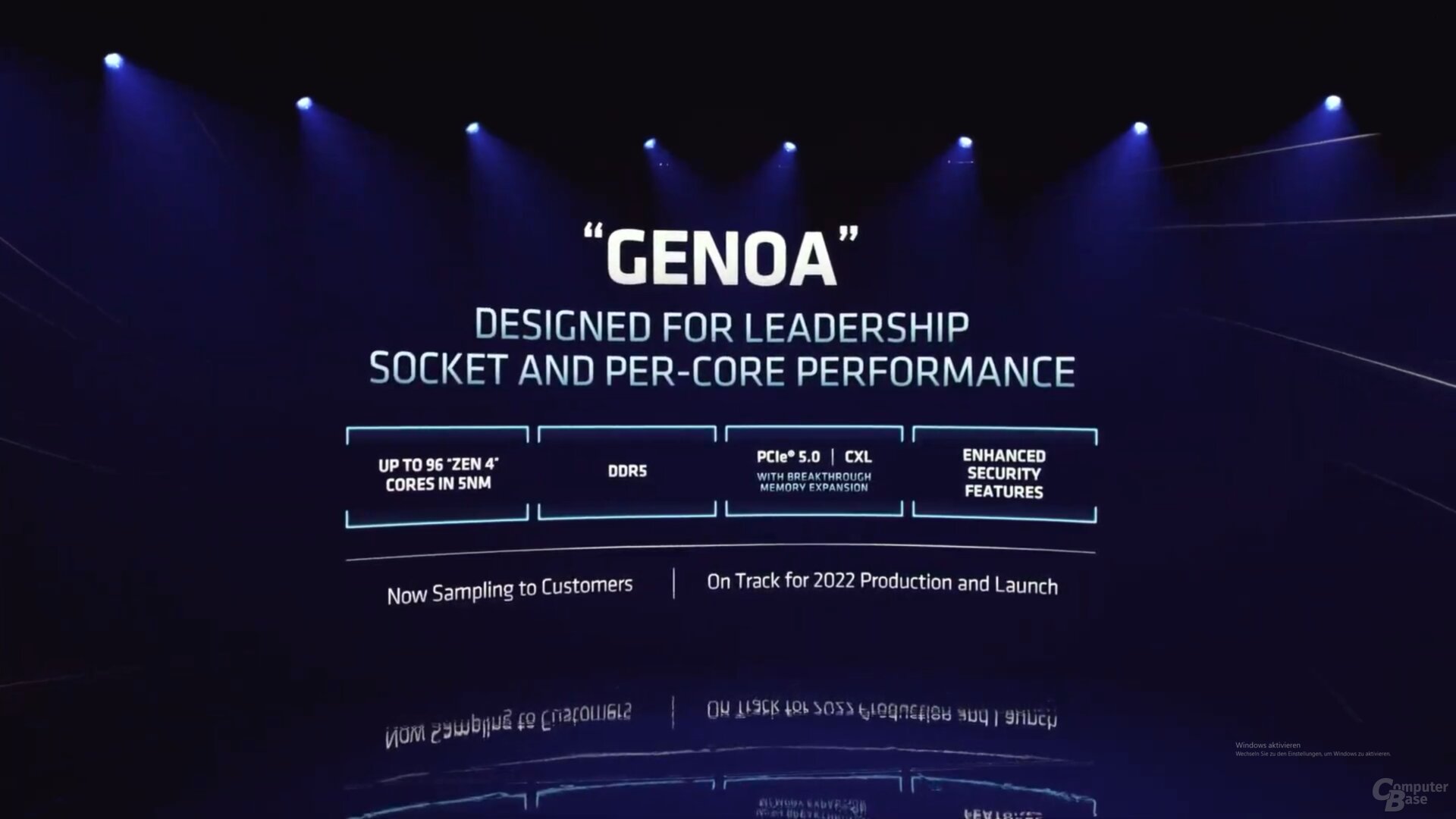 AMD Epyc mit Genoa wird das erste 5-nm-Zen-4-Produkt und erscheint 2022 mit bis zu 96 Kernen