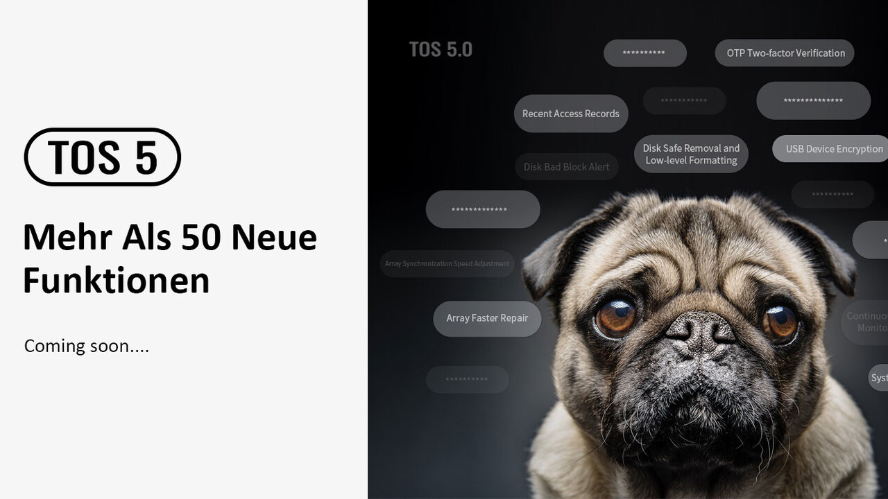 TerraMaster: Neues NAS-OS TOS 5 startet mit Insider Preview