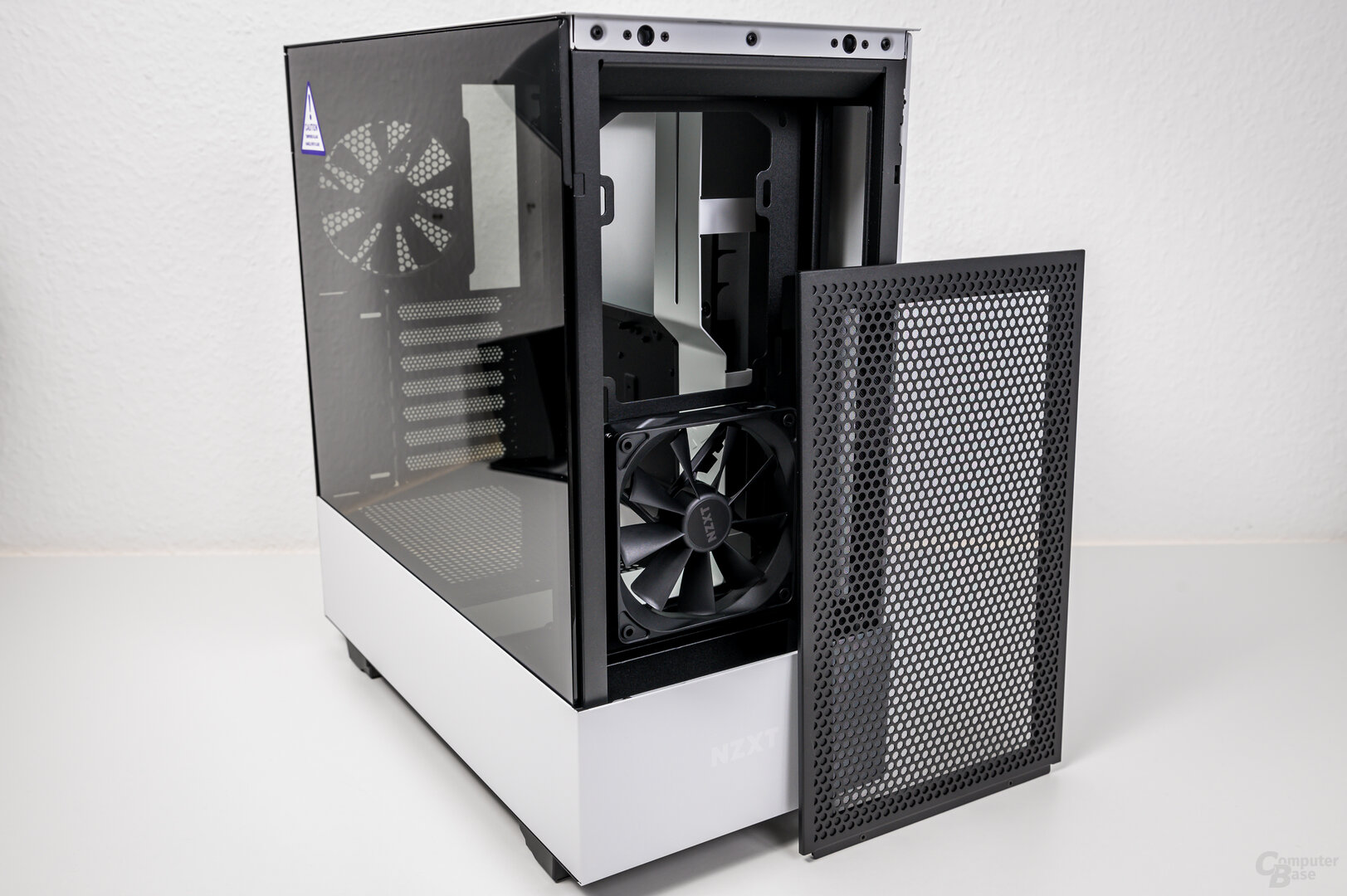 NZXT H510 Flow: Abnehmbares Frontelement mit Staubfilter