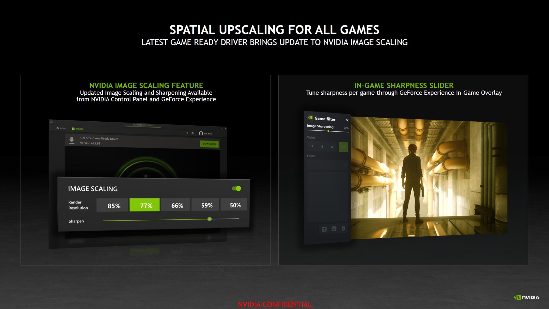 Nvidia mit eigenem Spatial Upscaling