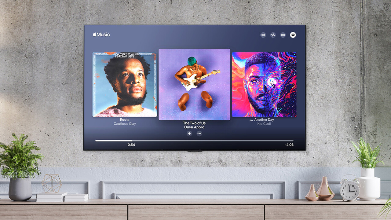 Musik-Streaming: LG bringt Apple Music per App auf seine Smart-TVs
