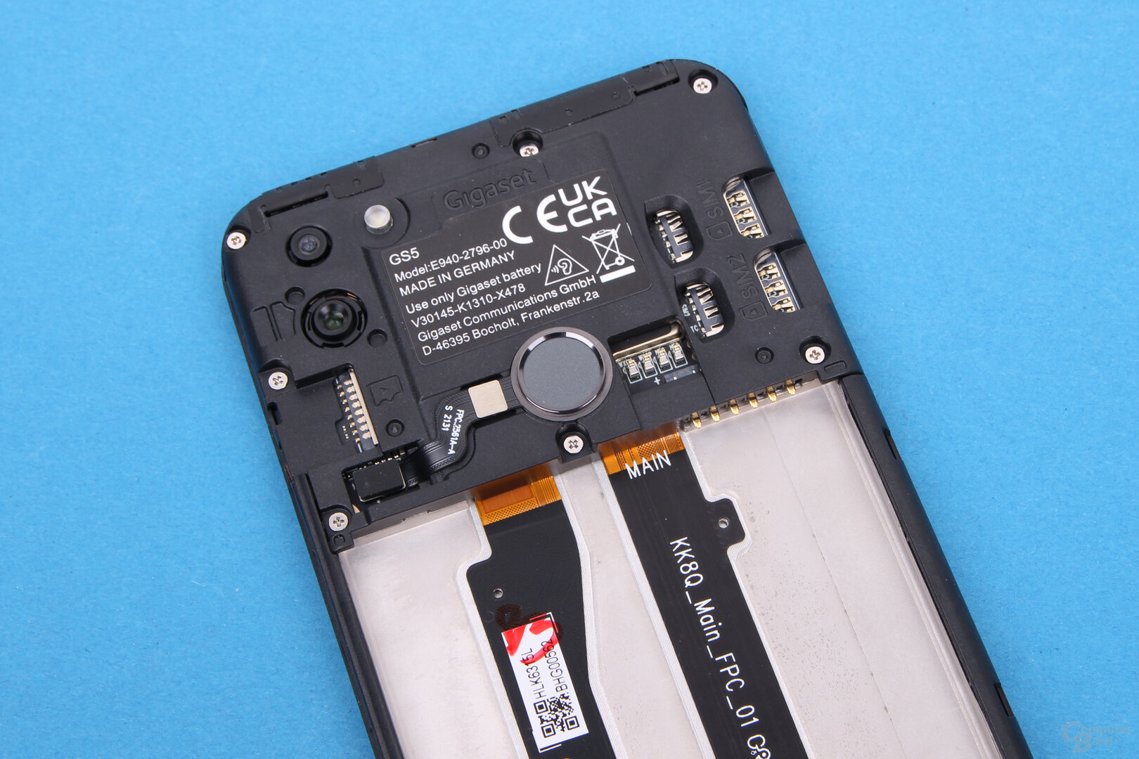 Gigaset GS5: 2 SIM-Steckplätze und ein microSD-Slot