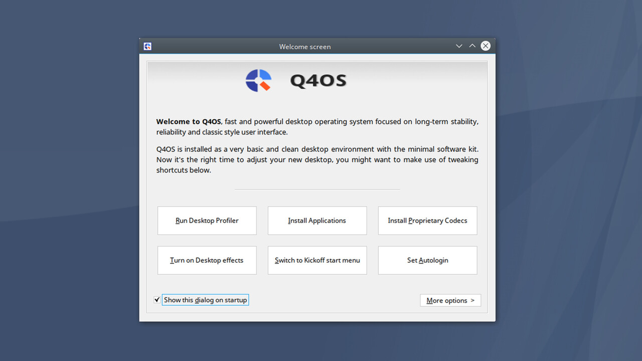 Q4OS 4.7 („Gemini“): Debian-Leichtgewicht mit Trinity-Desktop