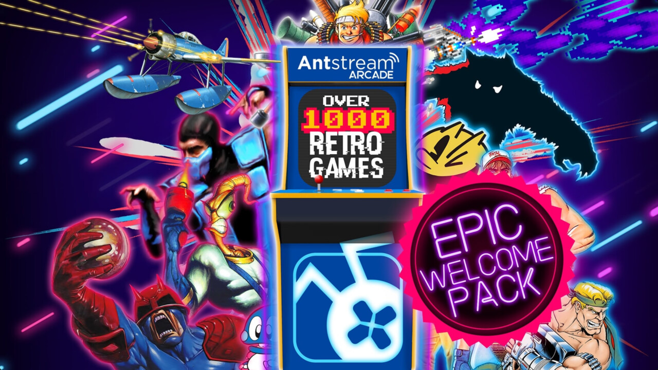 Über 1.000 Retro Games: Epic Games verschenkt 1.090 Gems für Antstream