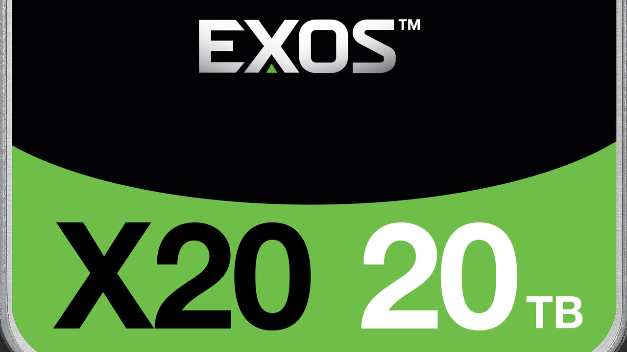 Seagate-Festplatten: Exos X20 und IronWolf Pro jetzt mit 20 TB auf 10 Scheiben
