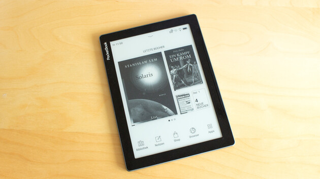 PocketBook InkPad Lite im Test: Großer 9,7-Zoll-E-Ink-Reader zum niedrigen Preis