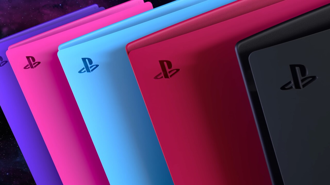 PlayStation 5: Sony bietet eigene Cover in fünf Farben an