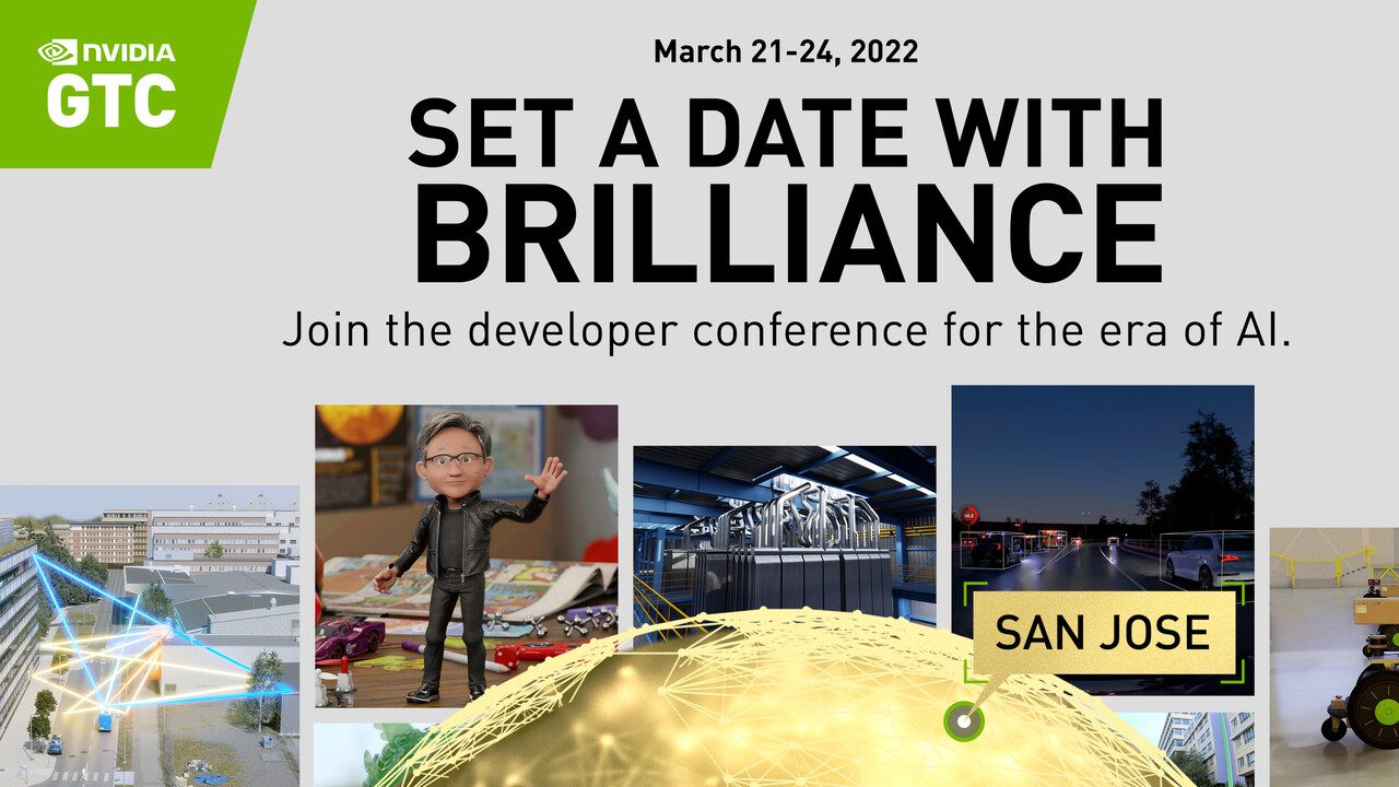 GTC 2022: Nvidias Entwicklerkonferenz startet auch wieder vor Ort