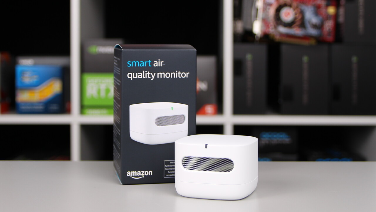 Smart Air Quality Monitor im Test: Amazons Luft­qualitäts­sensor misst nicht fürs Smart Home