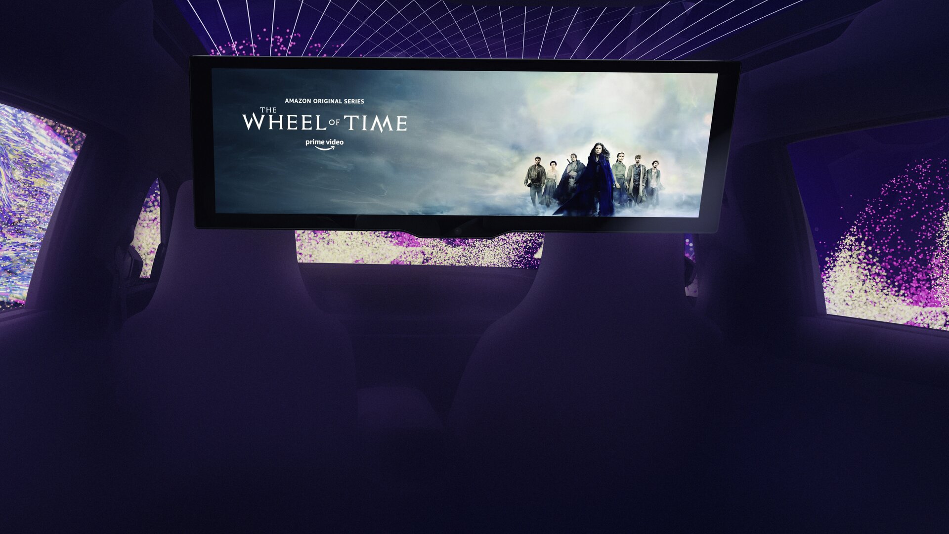 Pantalla de cine: BMW convierte el coche en un cine con una pantalla de 31 pulgadas y Fire TV