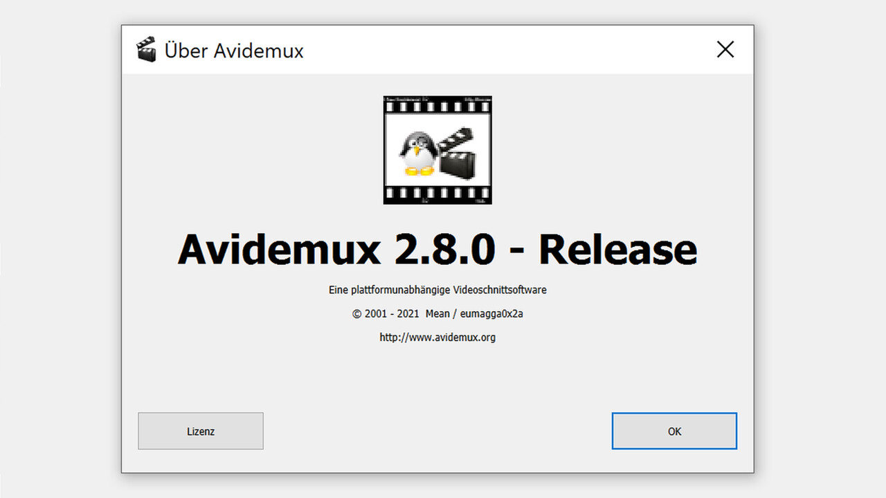 Avidemux 2.8.0: Freier Videoeditor mit FFV1 und WMA9 Lossless