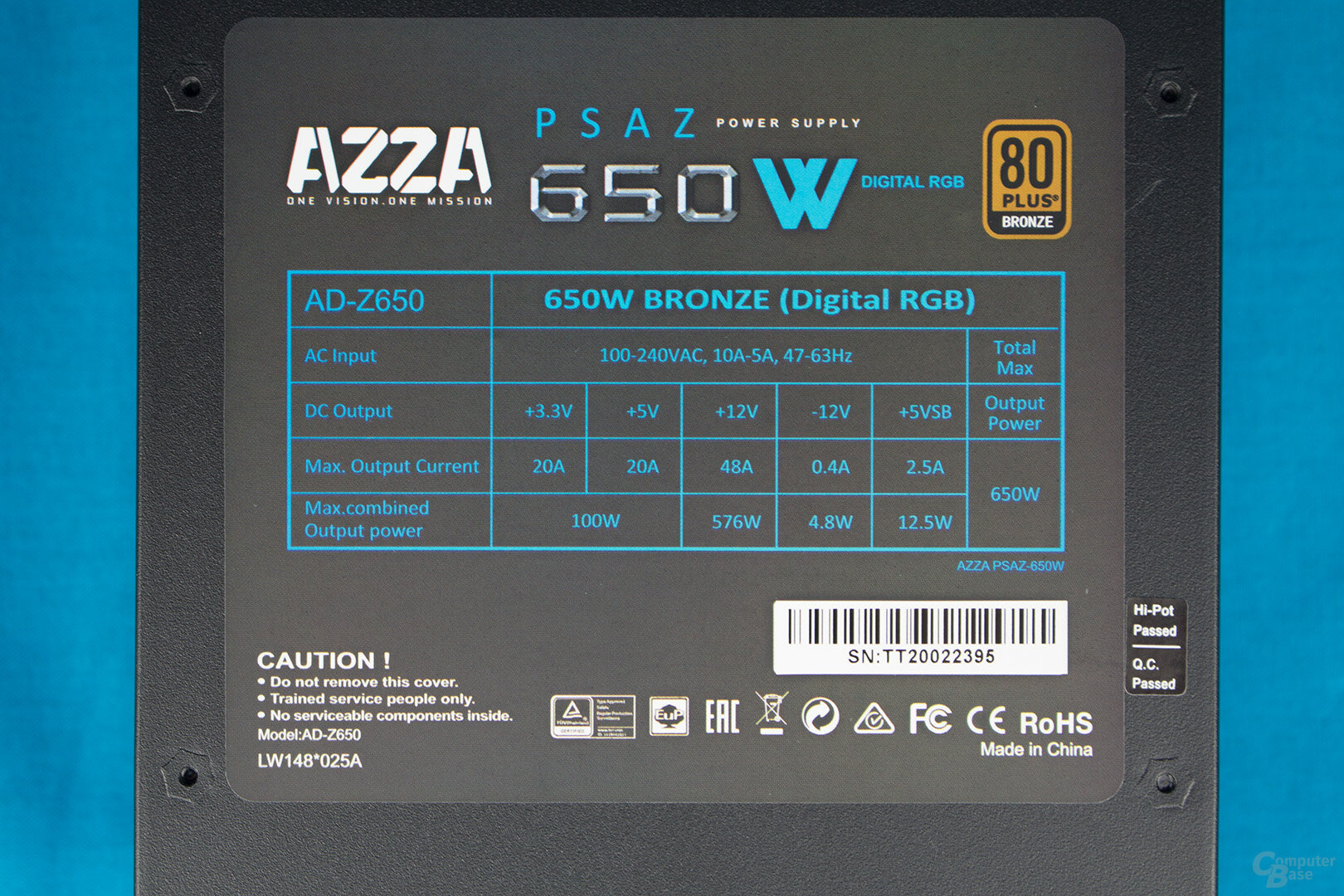 Azza PSAZ ARGB 650W