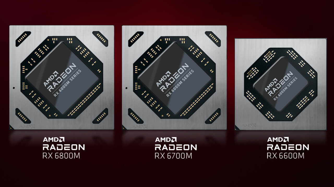 Notebook-Grafikkarten: Radeon RX 6000S für mehr Effizienz, 6x50M XT für mehr FPS