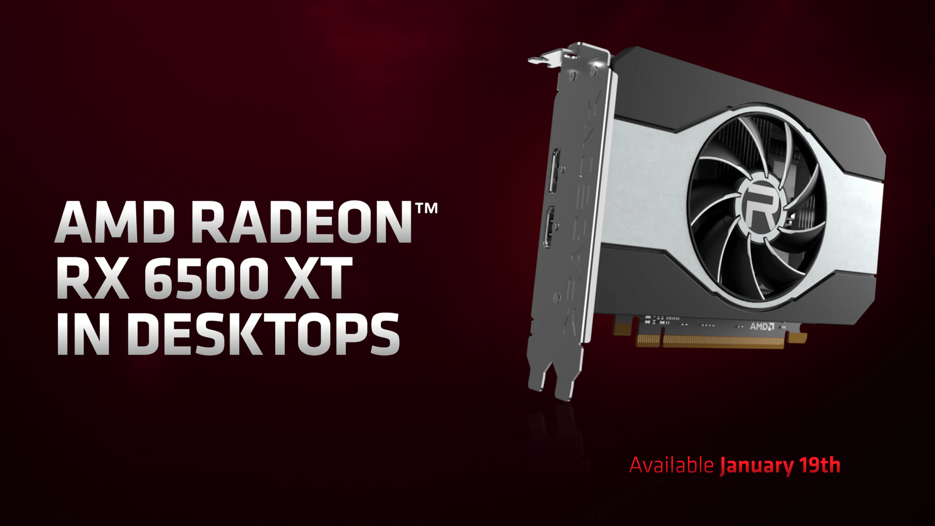 Die AMD Radeon RX 6500 XT