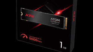 XPG Atom 50: Adata bringt sparsame PCIe-4.0-SSD mit Rainier Q