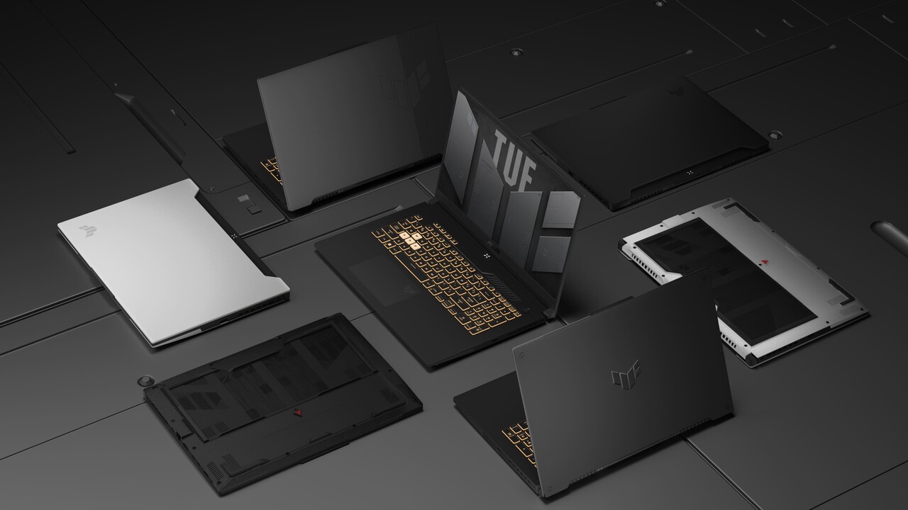 Asus TUF 2022: Günstigere Gaming-Laptops rücken näher an ROG heran