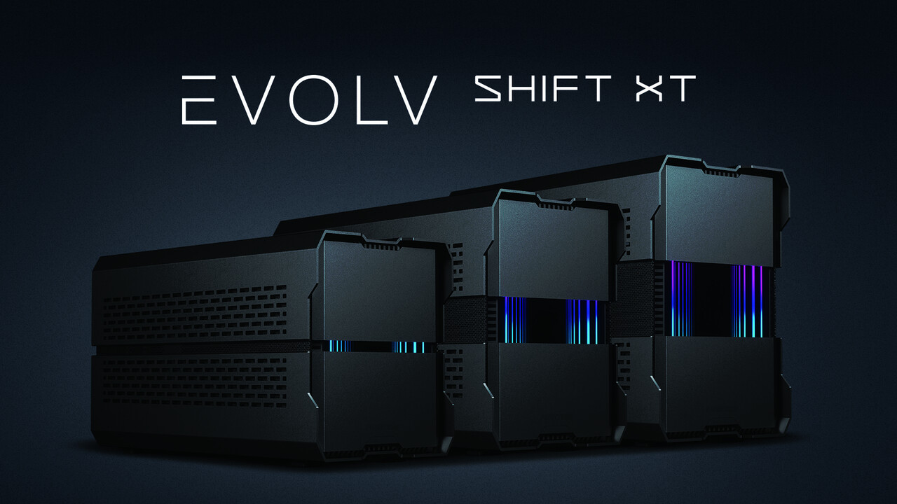 Phanteks Evolv Shift XT: Mitwachsendes ITX-Gehäuse ist so groß wie nötig