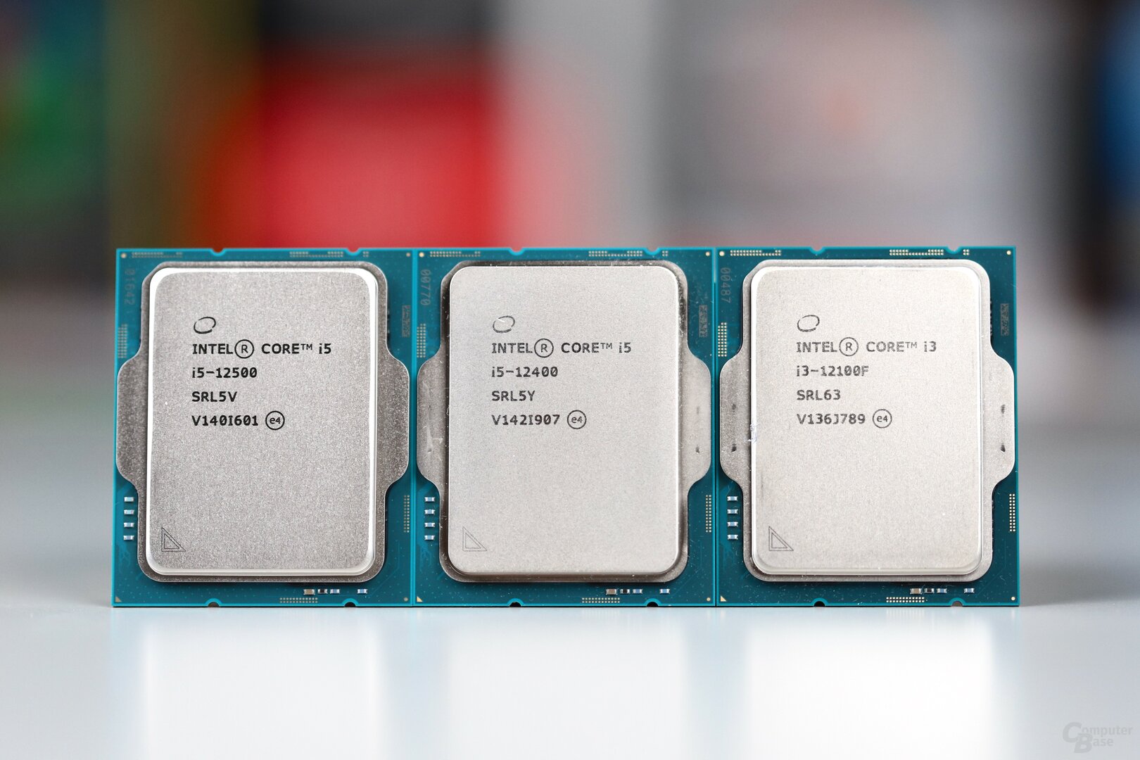 Intel Core i5-12500, Core i5-12400 und Core i3-12100F