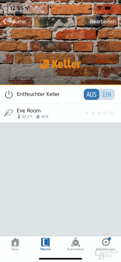 Eve Room: Die Werte, Statistiken und Funktionen in der Eve-App