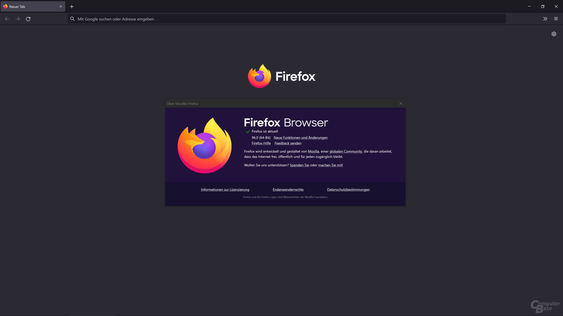 Mozilla Firefox 96.0 soll schneller und sicherer sein