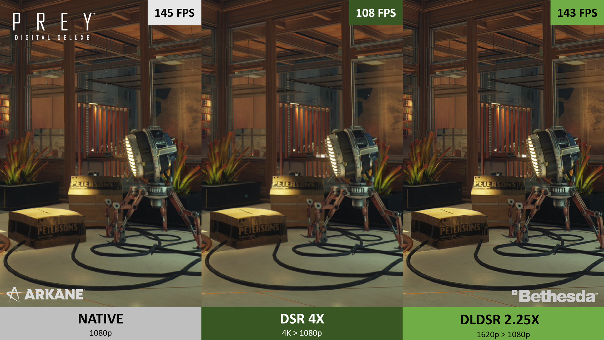 DSR y Nvidia DLDSR en comparación