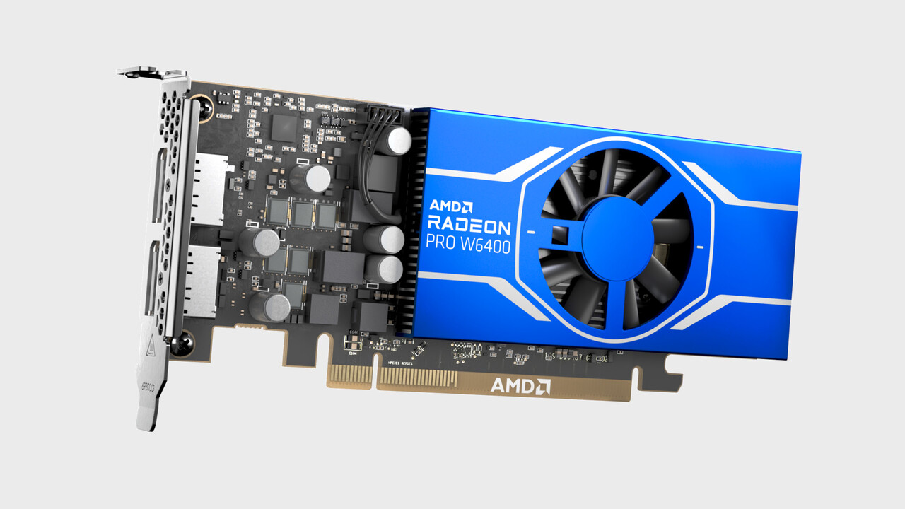 Profi-GPU: AMD Navi 24 wandert in drei Radeon-Pro-Modelle