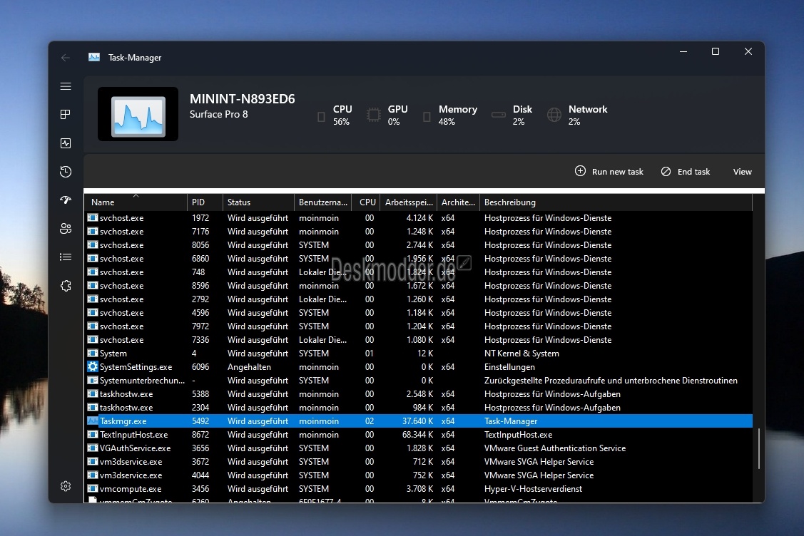 Die neue Task-Manager-App