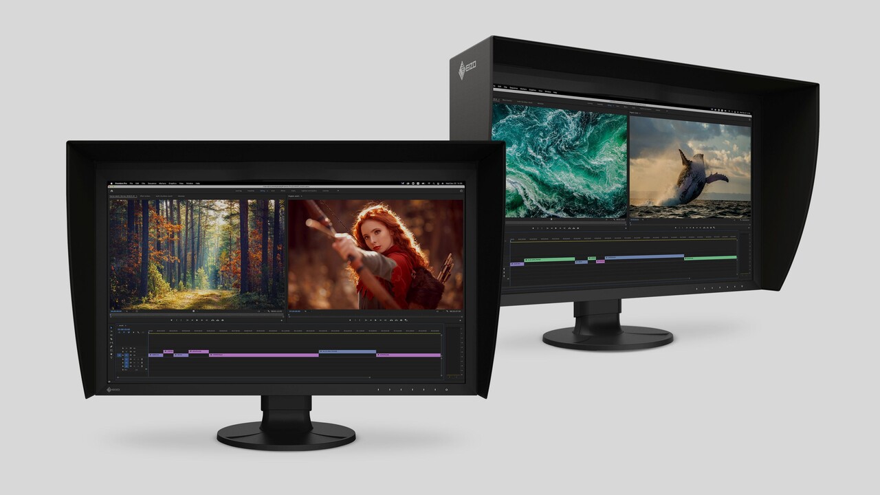 Eizo ColorEdge: Selbstkalibrierende Monitore mit True Black IPS