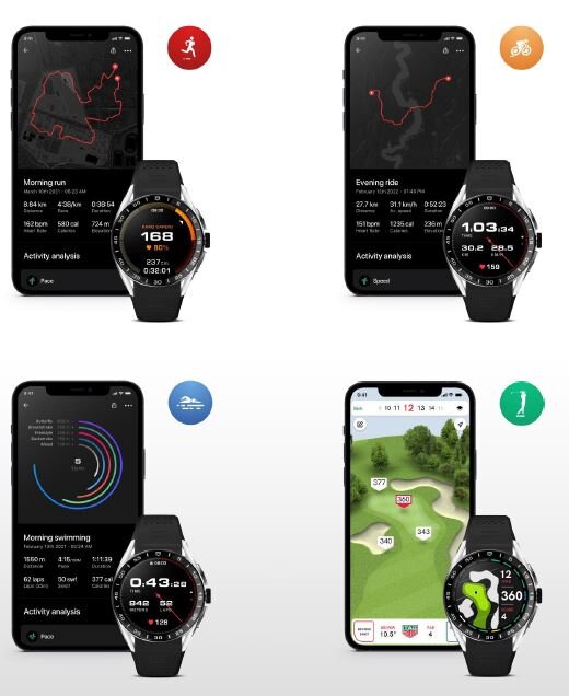 TAG Heuer Fitness-Apps