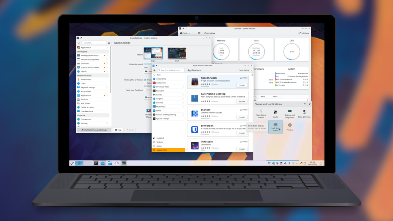 KDE Plasma 5.24 LTS: Der neue freie Desktop für Linux ist offiziell erschienen