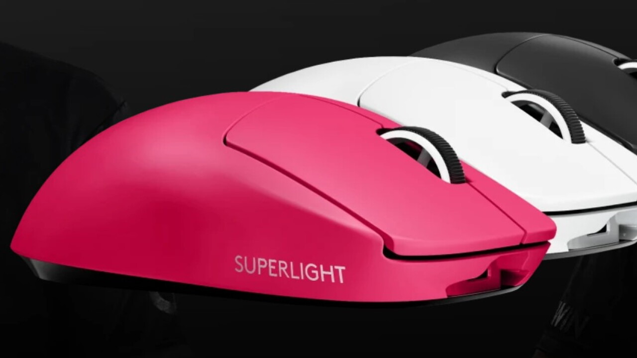 Logitech G-Pro X Superlight: Superleicht-Maus wird in Pink gehüllt