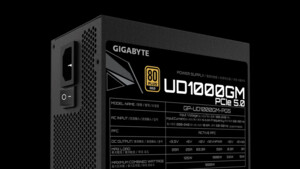 Gigabyte UD1000GM PG5: PCIe 5.0 und 1.000 Watt für RDNA 3 und Lovelace